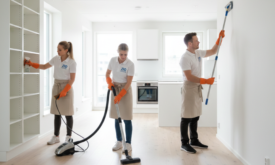 Professionell och noggrant utförd flyttstädning i Göteborg – anpassad för att uppfylla alla krav vid slutbesiktning.